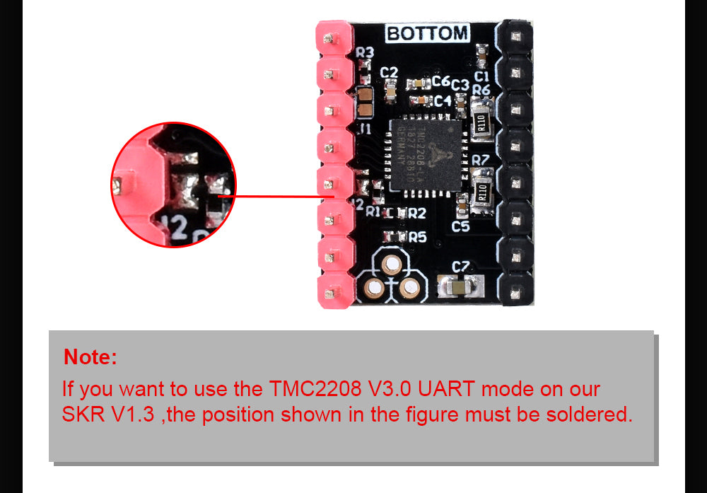 TMC2208 v3.0 Trinamic 2208 (STEP/DIR)