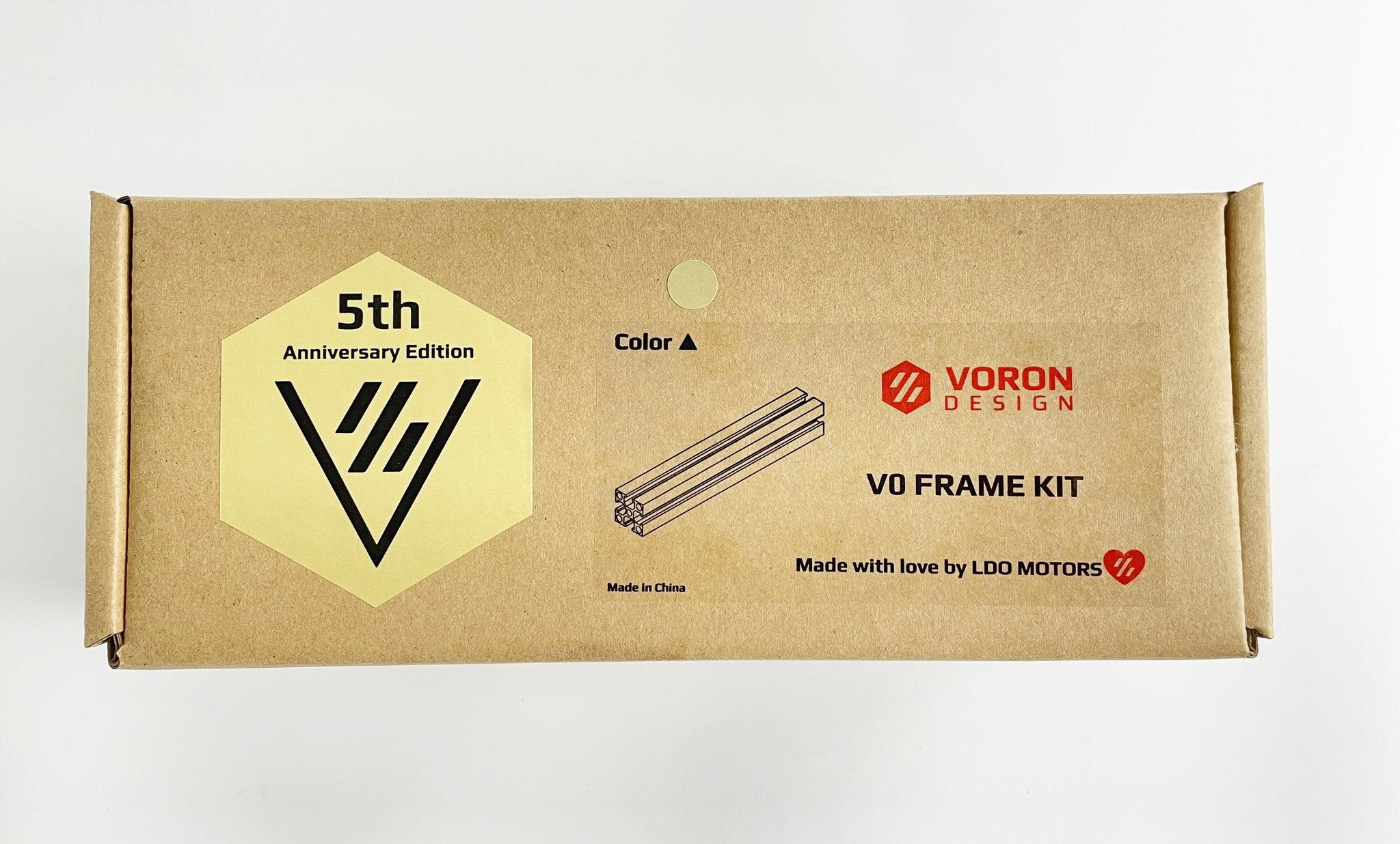 LDO Voron 0 (V0) *GOLD* Frame Kit