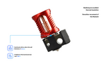Load image into Gallery viewer, Dragon Hotend (Voron Red)
