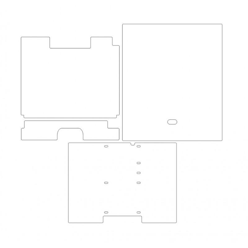 Voron 0 (V0) White ABS Panel Kit
