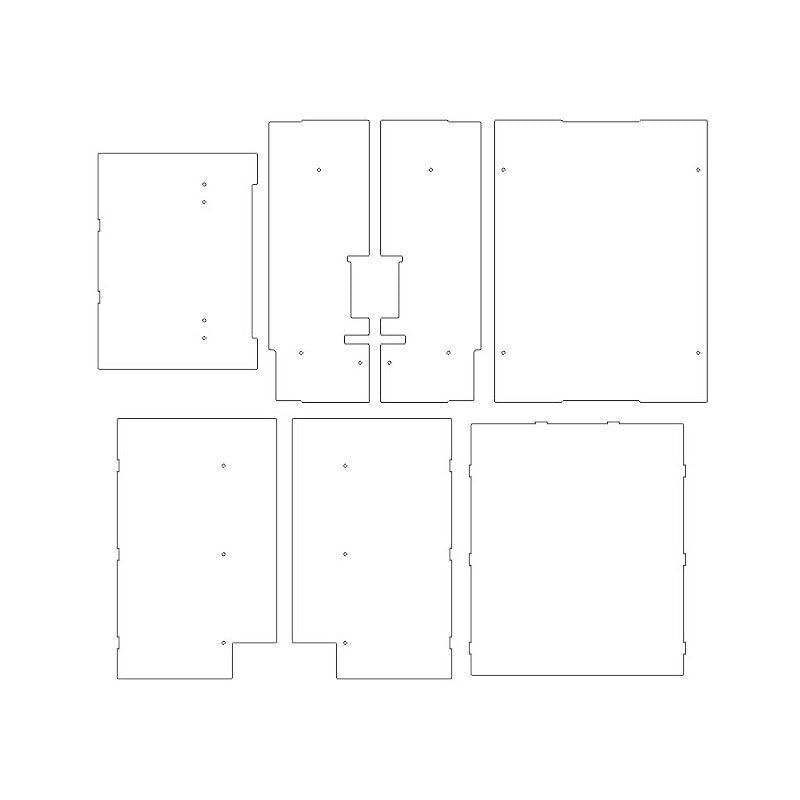 Voron Switchwire (SW) White ABS Panel Kit